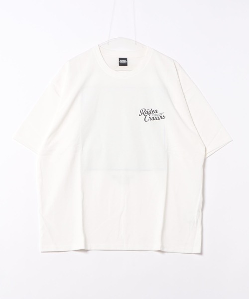 RODEO CROWNS WIDE BOWL(ロデオクラウンズワイドボウル)の「SCARYパッチ Tシャツ(Tシャツ/カットソー・メンズ・ホワイト/ブラック/ベージュ・MEDIUM/LARGE)」の22枚目の写真