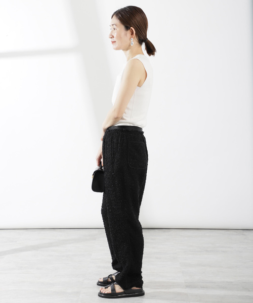 ツイードドローパンツ（その他パンツ）｜VERMEIL par iena