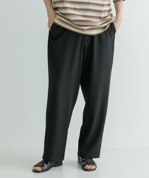 URBAN RESEARCH（アーバンリサーチ）の「URBAN RESEARCH iD　エステルチノトラウザー（チノパンツ・メンズ・グレー系その他/ブラック・LARGE/MEDIUM）」の2枚目の写真