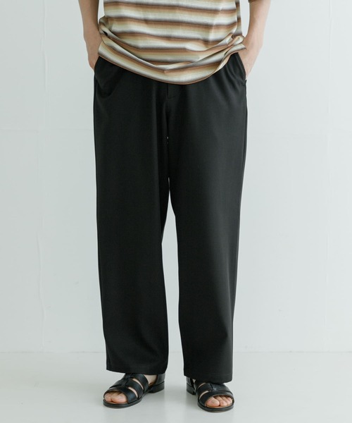 URBAN RESEARCH（アーバンリサーチ）の「URBAN RESEARCH iD　エステルチノトラウザー（チノパンツ・メンズ・グレー系その他/ブラック・LARGE/MEDIUM）」の3枚目の写真