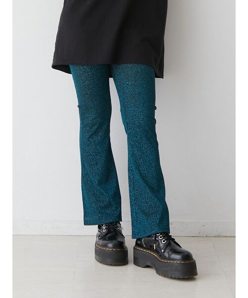 jouetie（ジュエティ）の「カラーラメフィットパンツ（その他パンツ・レディース・シルバー/ブルー/ピンク・MEDIUM）」の2枚目の写真