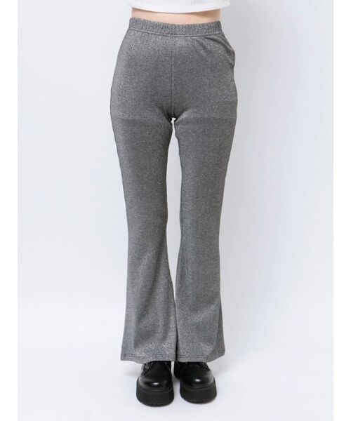 jouetie（ジュエティ）の「カラーラメフィットパンツ（その他パンツ・レディース・シルバー/ブルー/ピンク・MEDIUM）」の4枚目の写真