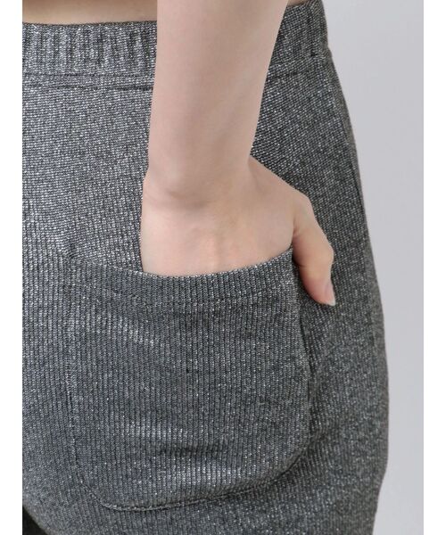jouetie（ジュエティ）の「カラーラメフィットパンツ（その他パンツ・レディース・シルバー/ブルー/ピンク・MEDIUM）」の8枚目の写真