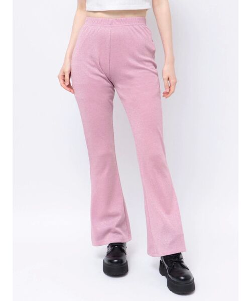 jouetie（ジュエティ）の「カラーラメフィットパンツ（その他パンツ・レディース・シルバー/ブルー/ピンク・MEDIUM）」の3枚目の写真