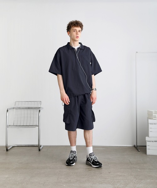 セール】ワッシャーナイロンビッグポケットナイロンテックカーゴ