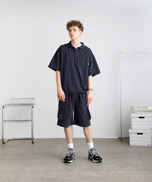 セール】ワッシャーナイロンビッグポケットナイロンテックカーゴ