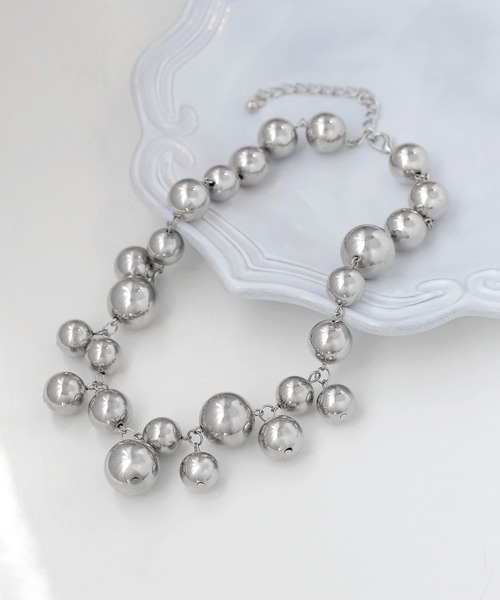 メタルスフィアラインネックレス（ネックレス）｜ANEMONE（アネモネ  