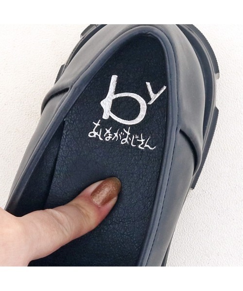 byあしながおじさん(バイアシナガオジサン)の「軽量|厚底バックルローファー 8940327(ローファー・レディース・ブラック/アイボリー/ダークブラウン・22.5cm/23.0cm/23.5cm/24.0cm/24.5cm)」の12枚目の写真