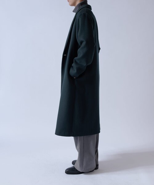 Lui's（ルイス）の「ビーバーメルトンクラシックチェスターコート（その他アウター・メンズ・グレー/ブラック/グリーン・S/M）」の18枚目の写真