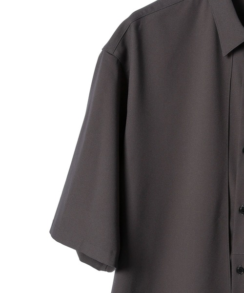 JUNRED(ジュンレッド)の「【 セットアップ対応 】ドライイージーコントラストステッチシャツ(シャツ/ブラウス・メンズ・ブラック/チャコールグレー・S/M/L)」の18枚目の写真