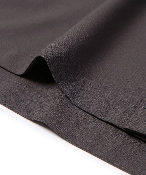 JUNRED(ジュンレッド)の「【 セットアップ対応 】ドライイージーコントラストステッチシャツ(シャツ/ブラウス・メンズ・ブラック/チャコールグレー・S/M/L)」の15枚目の写真