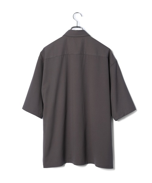JUNRED(ジュンレッド)の「【 セットアップ対応 】ドライイージーコントラストステッチシャツ(シャツ/ブラウス・メンズ・ブラック/チャコールグレー・S/M/L)」の20枚目の写真