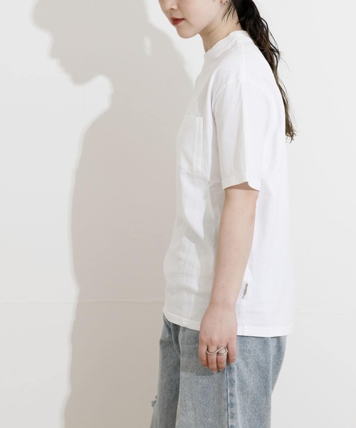 THE GOODLAND MARKET(ザグッドランドマーケット)の「WA.CLOTH Genderless PERFECT T-SHIRTS(Tシャツ/カットソー・メンズ・ホワイト/チャコールグレー/ブラック・1/2/3/4)」の5枚目の写真