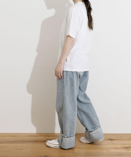 THE GOODLAND MARKET(ザグッドランドマーケット)の「WA.CLOTH Genderless PERFECT T-SHIRTS(Tシャツ/カットソー・メンズ・ホワイト/チャコールグレー/ブラック・1/2/3/4)」の21枚目の写真