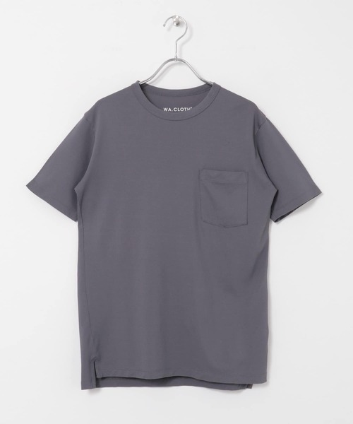 THE GOODLAND MARKET(ザグッドランドマーケット)の「WA.CLOTH Genderless PERFECT T-SHIRTS(Tシャツ/カットソー・メンズ・ホワイト/チャコールグレー/ブラック・1/2/3/4)」の12枚目の写真