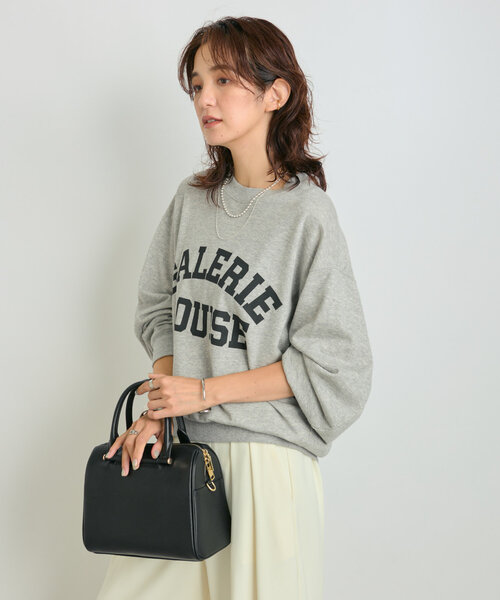 RIVE DROITE（リヴドロワ）の「【軽やかな着心地】LOUISEライトスエット（スウェット・レディース・ブラック/グレー/ボルドー・FREE）」の18枚目の写真