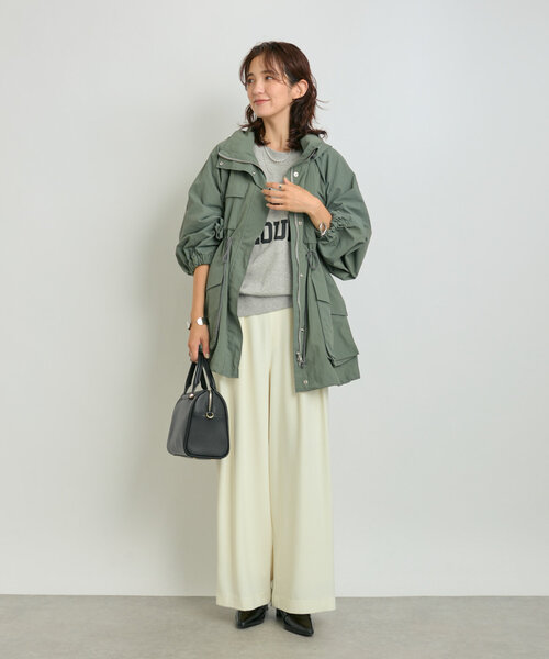 RIVE DROITE（リヴドロワ）の「【軽やかな着心地】LOUISEライトスエット（スウェット・レディース・ブラック/グレー/ボルドー・FREE）」の21枚目の写真