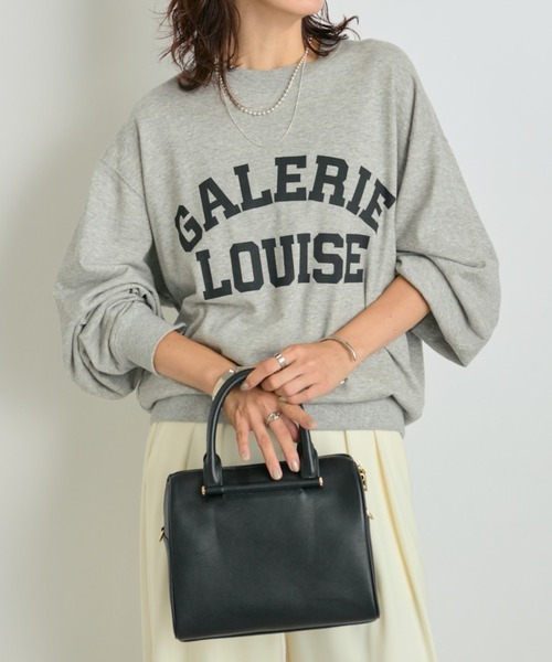 RIVE DROITE（リヴドロワ）の「【軽やかな着心地】LOUISEライトスエット（スウェット・レディース・ブラック/グレー/ボルドー・FREE）」の3枚目の写真