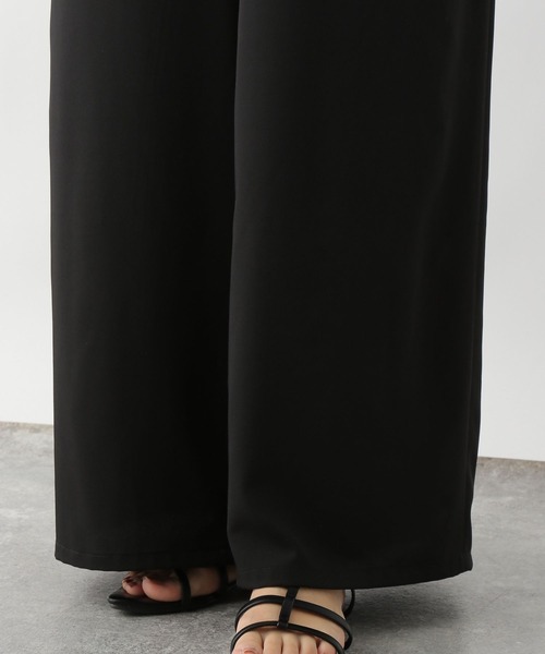 LEPSIM（レプシィム）の「Uネックサイドタックサロペ　134124（サロペット/オーバーオール・レディース・チャコールグレー/ブラック・TALL/FREE）」の19枚目の写真