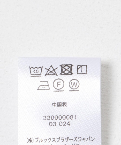 BROOKS BROTHERS(ブルックスブラザーズ)の「『別注』BROOKS BROTHERS×UR GF COTTON S/S T-SHIRTS(Tシャツ/カットソー・メンズ・ネイビー/ホワイト/ブラック・X-LARGE/LARGE/MEDIUM)」の9枚目の写真
