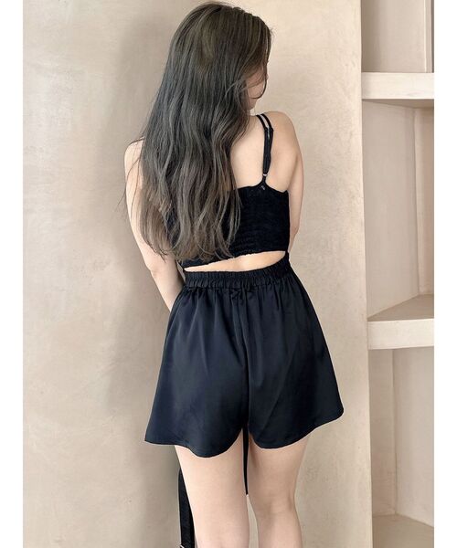 GYDA（ジェイダ）の「レースレイヤードオールインワン（つなぎ/オールインワン・レディース・ブラック/その他1・FREE）」の11枚目の写真