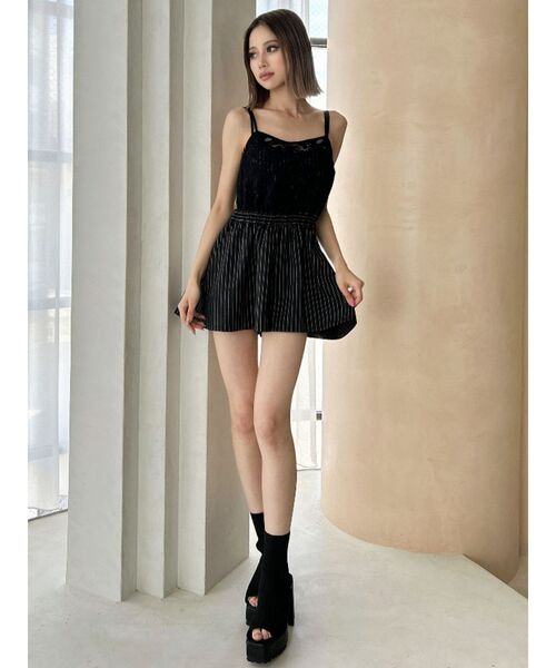 GYDA（ジェイダ）の「レースレイヤードオールインワン（つなぎ/オールインワン・レディース・ブラック/その他1・FREE）」の22枚目の写真