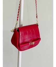 MERCURYDUO | クロコラウンドシェイプBAG(ハンドバッグ)