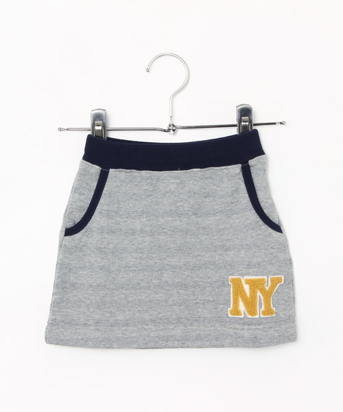 B:MING by BEAMS（ビーミングバイビームス）の「ビーミング by ビームス / 裏ボーダースカート（スカート・キッズ・グレー/ネイビー・110/90/100/140/120/130）」の11枚目の写真
