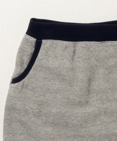 B:MING by BEAMS（ビーミングバイビームス）の「ビーミング by ビームス / 裏ボーダースカート（スカート・キッズ・グレー/ネイビー・110/90/100/140/120/130）」の4枚目の写真