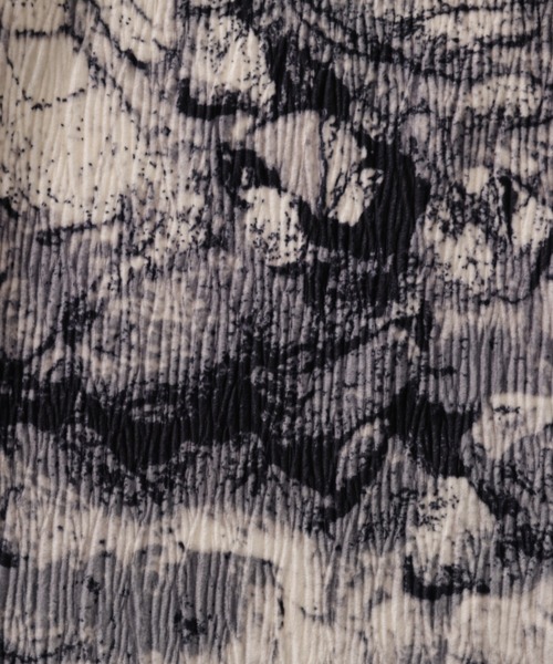 HUG.U（ハグユー）の「アート柄リブパンツ＜セルフカットOK＞（その他パンツ・レディース・ホワイト系その他/ブラウン系その他/グレー系その他・FREE）」の4枚目の写真