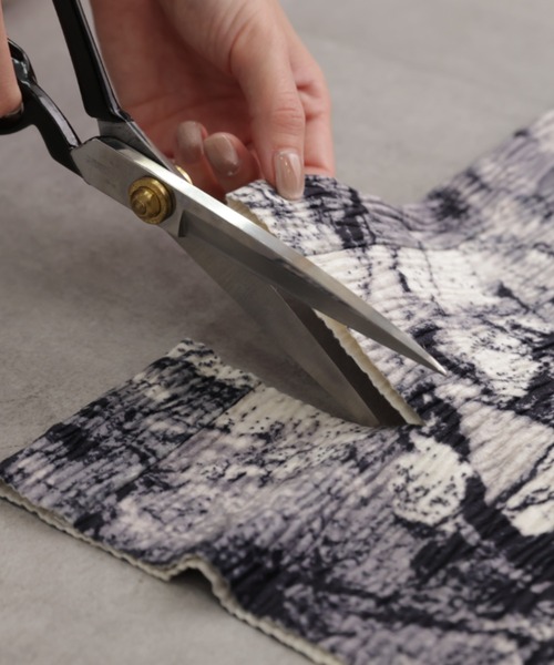 HUG.U（ハグユー）の「アート柄リブパンツ＜セルフカットOK＞（その他パンツ・レディース・ホワイト系その他/ブラウン系その他/グレー系その他・FREE）」の9枚目の写真