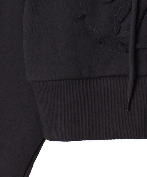 WEGO(ウィゴー)の「WEGO/バタフライWジップショートパーカー(パーカー・レディース・ブラウン/ダークグレー・FREE)」の3枚目の写真