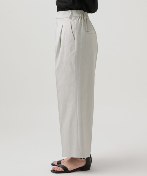 Elura（エルーラ）の「【低身長サイズ Elkotona】コトナ冷感ドライワイドパンツ（その他パンツ・レディース・ベージュ/ブラック/ライトグレー・FREE）」の12枚目の写真