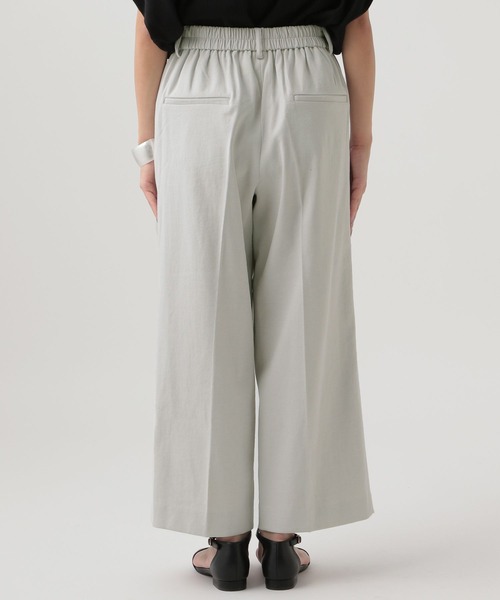 Elura（エルーラ）の「【低身長サイズ Elkotona】コトナ冷感ドライワイドパンツ（その他パンツ・レディース・ベージュ/ブラック/ライトグレー・FREE）」の13枚目の写真