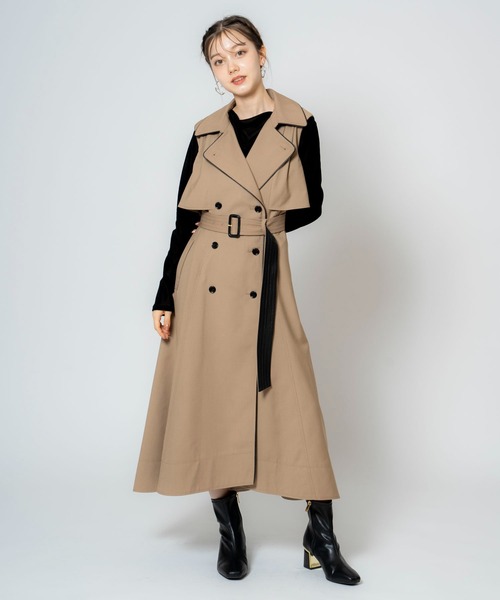 NOELA(ノエラ)の「シアーフロッキーカットソー(Tシャツ/カットソー・レディース・オフホワイト/ピンク/ブラック・フリー)」の11枚目の写真