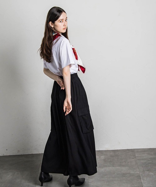 MAYSON GREY(メイソングレイ)の「フォトプリントカラーロゴTシャツ≪洗濯機で洗える≫(Tシャツ/カットソー・レディース・イエロー/グリーン/レッド・M)」の18枚目の写真