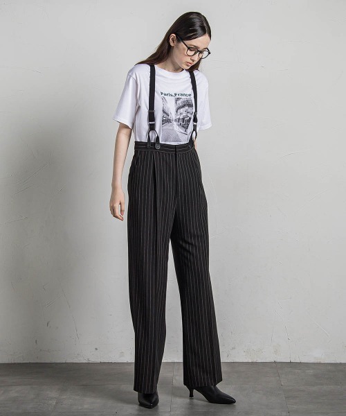 MAYSON GREY(メイソングレイ)の「フォトプリントカラーロゴTシャツ≪洗濯機で洗える≫(Tシャツ/カットソー・レディース・イエロー/グリーン/レッド・M)」の7枚目の写真