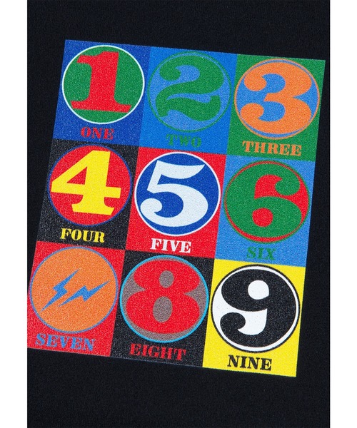 fragment design（フラグメントデザイン）の「BE@RTEE Robert Indiana x fragmentdesign "NUMBER"（Tシャツ/カットソー・メンズ・ブラック/ホワイト・SMALL/MEDIUM/LARGE/X-LARGE）」の5枚目の写真