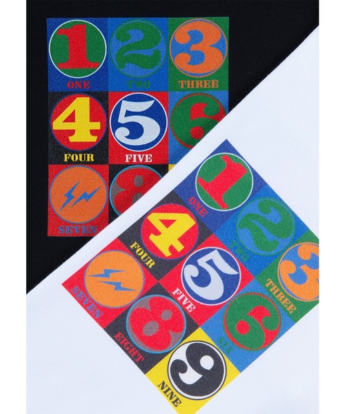 fragment design（フラグメントデザイン）の「BE@RTEE Robert Indiana x fragmentdesign "NUMBER"（Tシャツ/カットソー・メンズ・ブラック/ホワイト・SMALL/MEDIUM/LARGE/X-LARGE）」の3枚目の写真