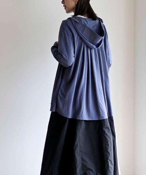 rps(アールピーエス)の「接触冷感UVカットBACKタックパーカー(パーカー・レディース・杢グレー/ブルー/ネイビー・フリー)」の16枚目の写真