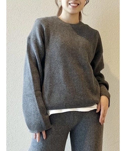 G/FORE カシミヤタッチニットセーター　S ニット セーター 「なめらかカシミヤタッチ」ハイネック