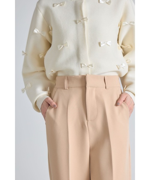 センタープレスストレートパンツ（その他パンツ）｜&. NOSTALGIA