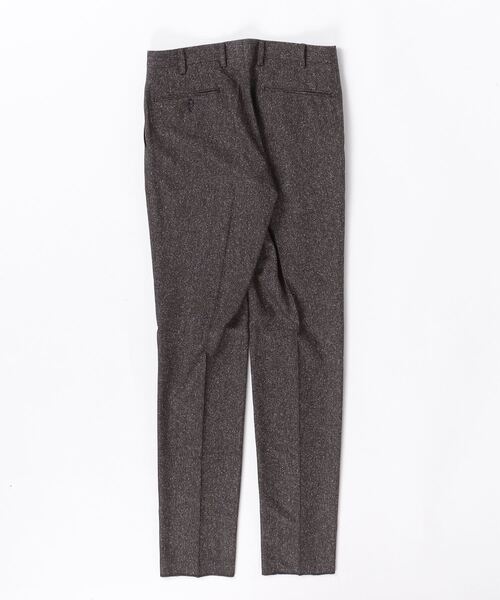TRANS CONTINENTS（トランスコンチネンツ）の「TRANS CONTINENTS　シルク混ホームスパン　セットアップパンツ　ブラウン/グレー（スラックス・メンズ・グレー/ブラウン・LL/L/S/M）」の15枚目の写真