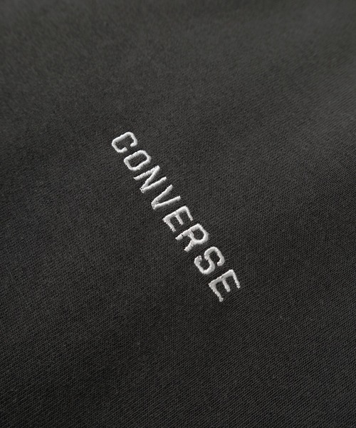 CONVERSE(コンバース)の「【CONVERSE/コンバース】チャックテイラーイラスト バックBIGサガラ刺繍デザイン ビッグシルエット クルーネックスウェット/トレーナー/3Type(スウェット・レディース・スミクロ/アッシュグレー/ヘザーグレー/チャコールグレー/ブラック/グレイッシュベージュ・M/L/XL)」の12枚目の写真