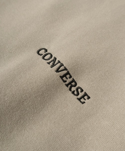 CONVERSE(コンバース)の「【CONVERSE/コンバース】チャックテイラーイラスト バックBIGサガラ刺繍デザイン ビッグシルエット クルーネックスウェット/トレーナー/3Type(スウェット・レディース・スミクロ/アッシュグレー/ヘザーグレー/チャコールグレー/ブラック/グレイッシュベージュ・M/L/XL)」の15枚目の写真
