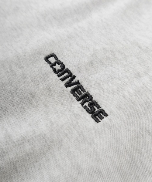 CONVERSE(コンバース)の「【CONVERSE/コンバース】チャックテイラーイラスト バックBIGサガラ刺繍デザイン ビッグシルエット クルーネックスウェット/トレーナー/3Type(スウェット・レディース・スミクロ/アッシュグレー/ヘザーグレー/チャコールグレー/ブラック/グレイッシュベージュ・M/L/XL)」の18枚目の写真