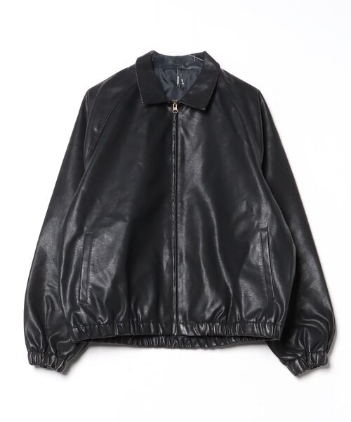 セール】COMMONWARE:シンセティックレザー シングルライダース