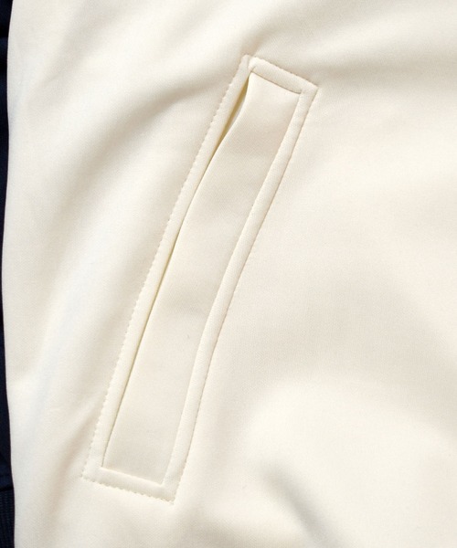 Starting Over（スターティングオーバー）の「raglan sleeves embroidery side line track jacket/ラグランスリーブ ワンポイント刺繍 サイドライン トラックジャケット（ジャージ・メンズ・ネイビー/グレー/オフホワイト/ワイン・XL/L/M）」の7枚目の写真