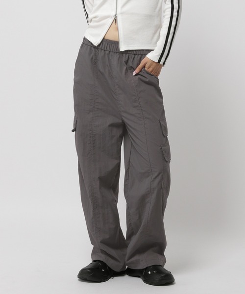 3.3 Field Trip （3.3フィールドトリップ）の「3.3 Field Trip／ストリングカーゴパンツ（カーゴパンツ・レディース・ブラック/カーキ/チャコール・FREE）」の3枚目の写真