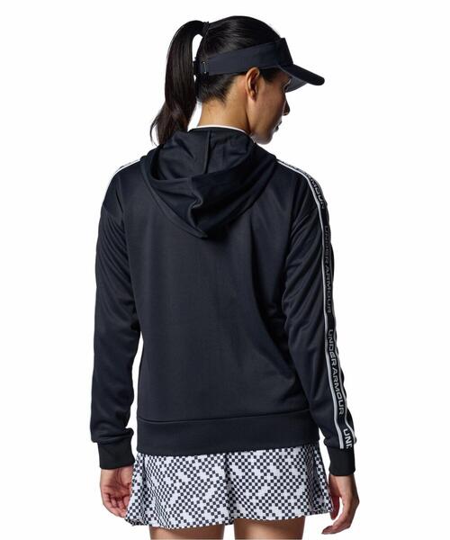 UNDER ARMOUR(アンダーアーマー)の「UAアーマーニット フルジップ ジャケット(ゴルフ/レディース)(その他アウター・レディース・ブラック・XL/L/S/M)」の2枚目の写真